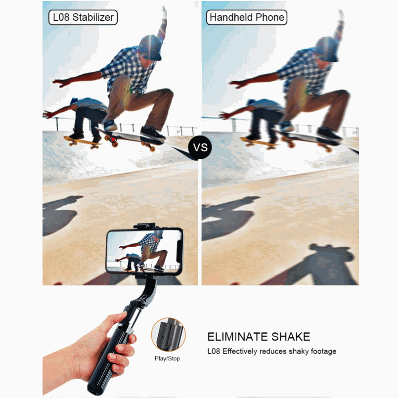 Mobile Selfie Stick Tripod Stabilizer