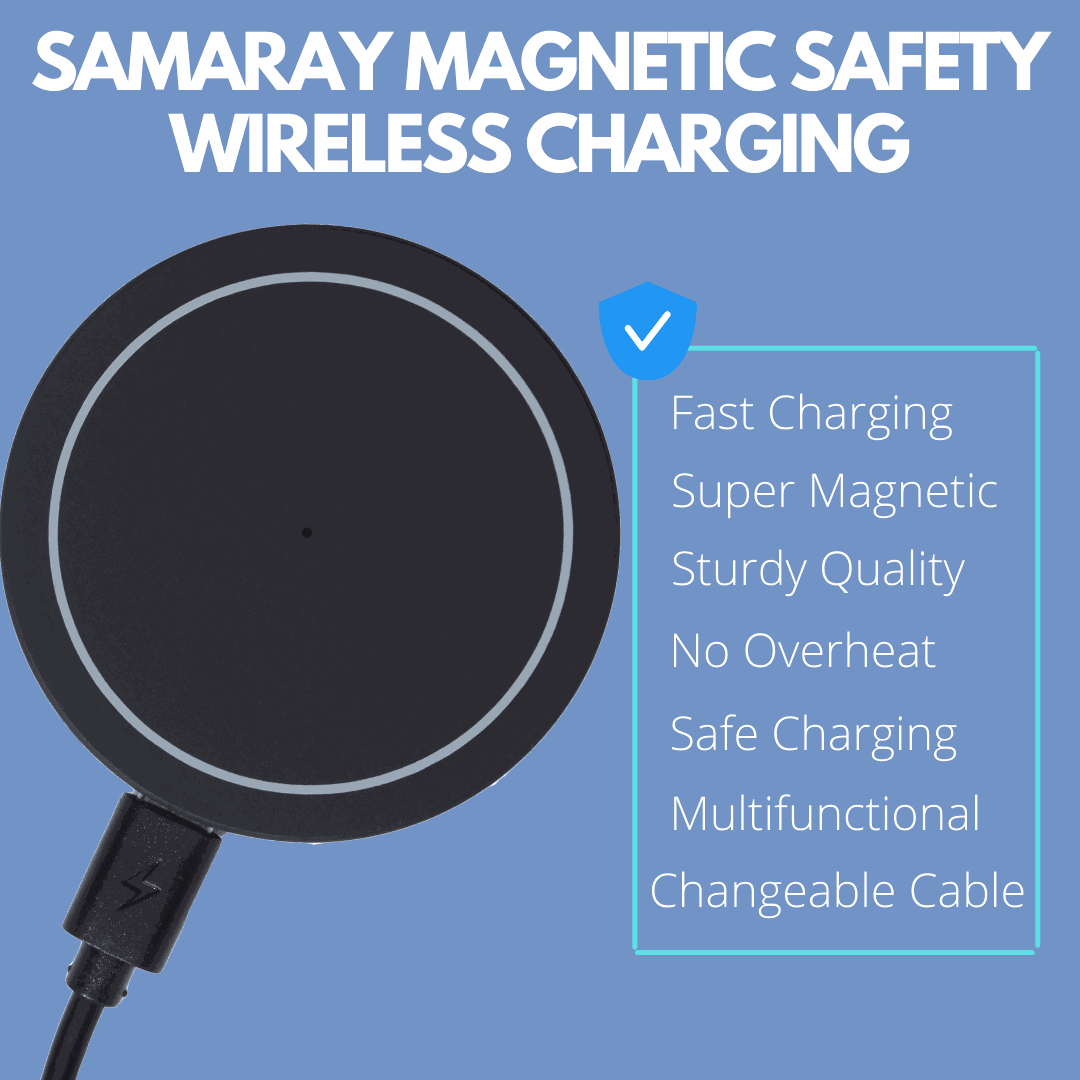 MAGNETIC WIRELESS CHARGER FOR iPHONE 13/12 SERIES